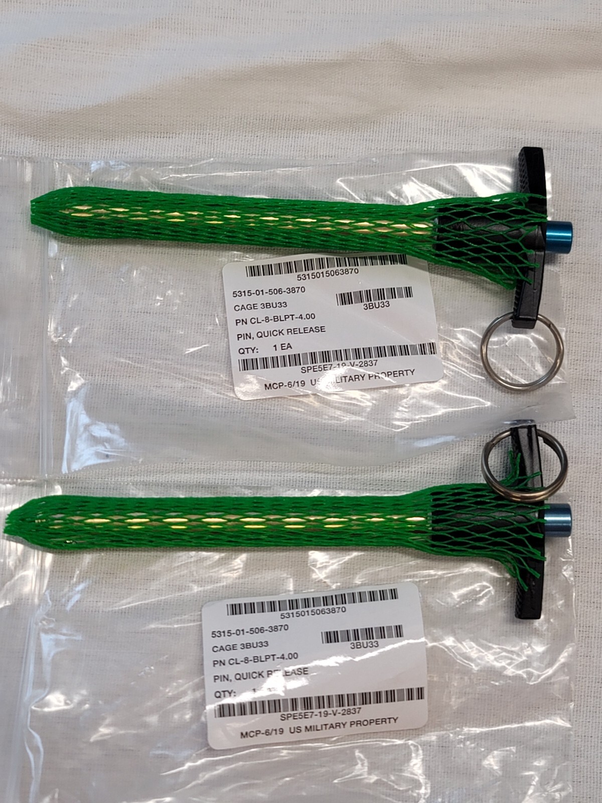 Carr Lane Ball Lock Clevis Pin T-Handle Quick Release Push 1/2 4 CL-8-BLPT-4 (2)