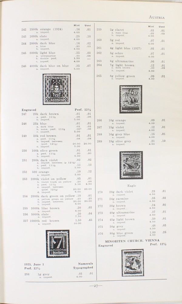Billig's Philatelic Handbook Vol I