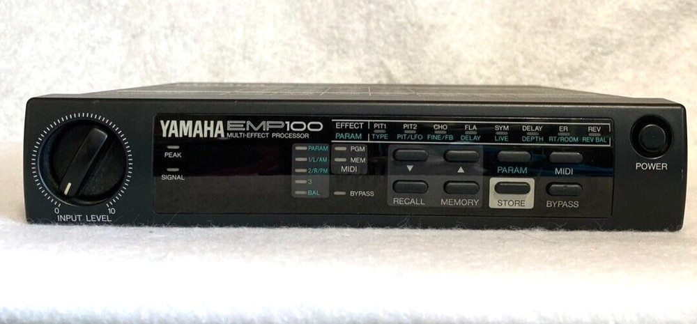 YAMAHA EMP100 Guitar Multi Effects Processor  Tested & Working Free Shipping