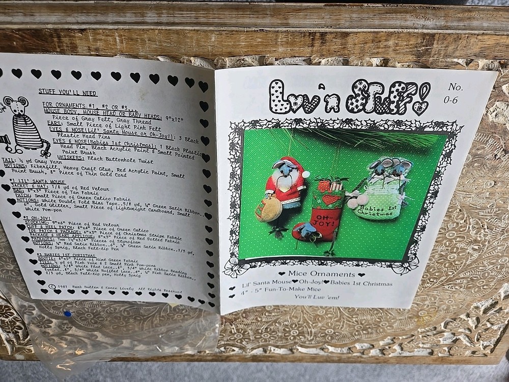 Loving Stuff Mice Ornaments Kit
