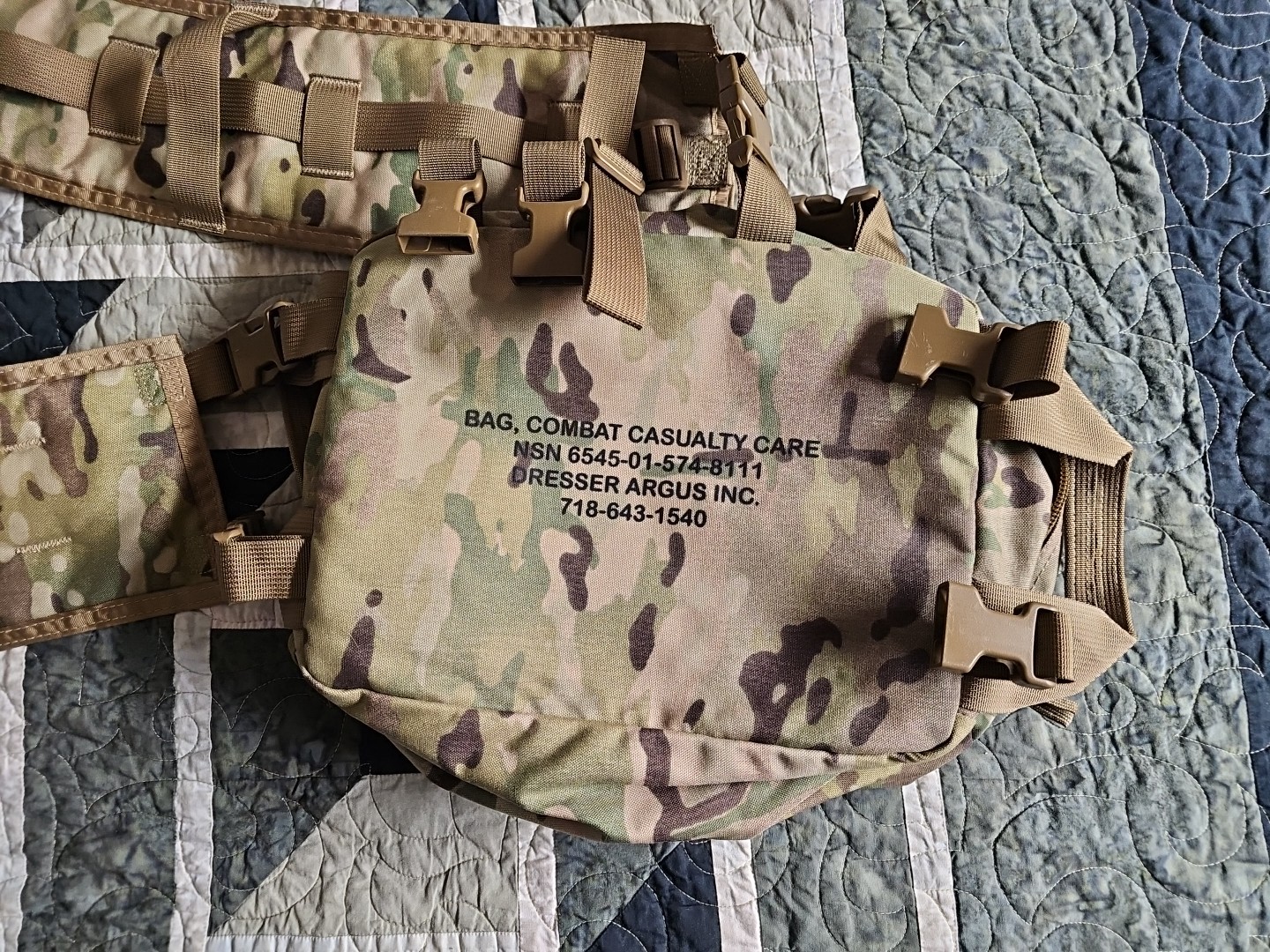 Tactical Combat Casualty Care Bag Multicam medical 718-643-1540 NSN (C9)