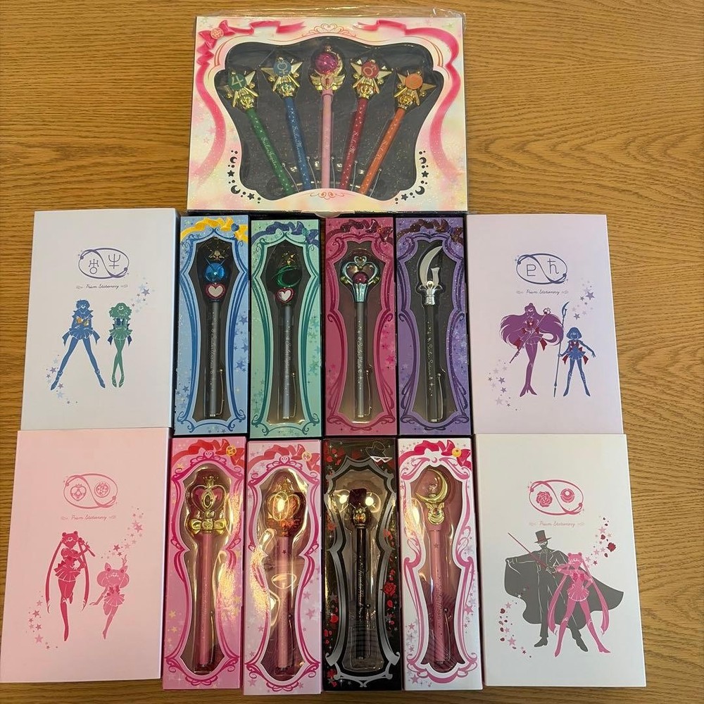 Sailor Moon Instruction Ballpoint Pen Complete Set