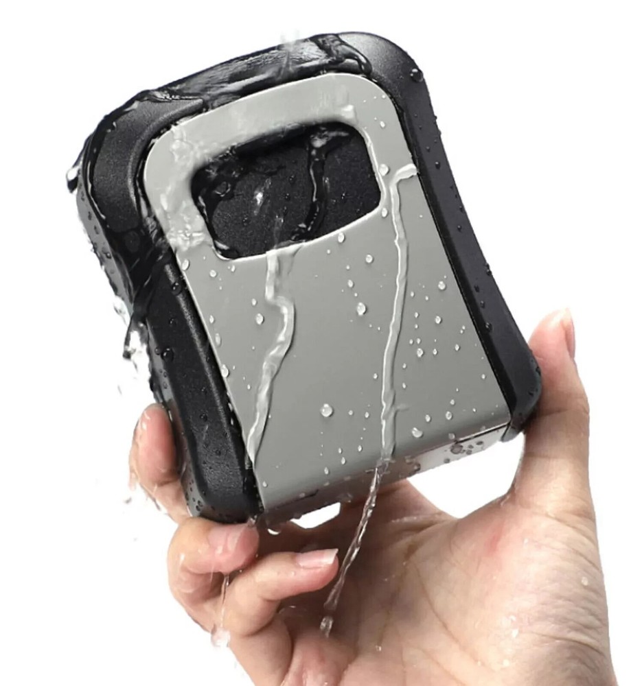 4-Digit Combination Lock Key Box Safe Storage Box Padlock Security Home Outdoor