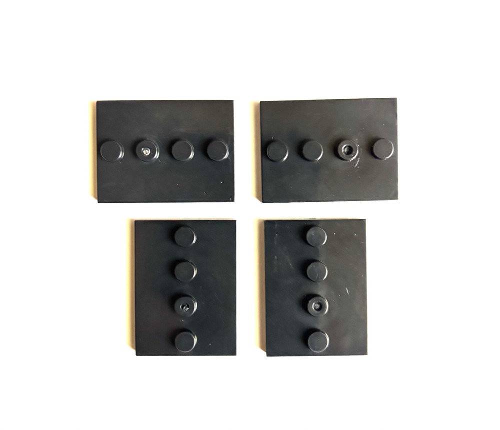 Compatible Minifigure Stands 1 X 4 - 5 Stands)