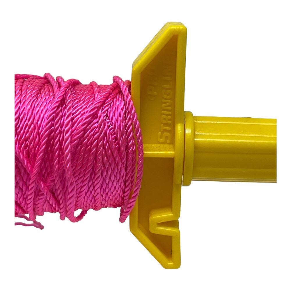 PRO STRINGLINER w/PINK STRING/CONSTRUCTION LINE USED
