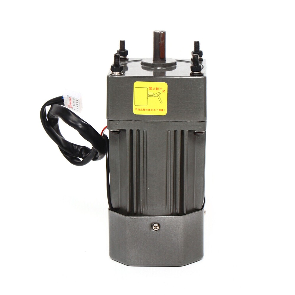 AC 110V Electric Gear Motor 60W Variable With Speed Controller Single-phase 1:10