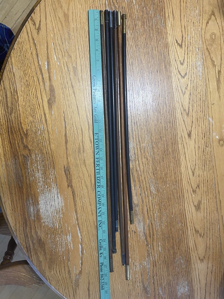 Lot Of Vintage muzzleloader ramrods