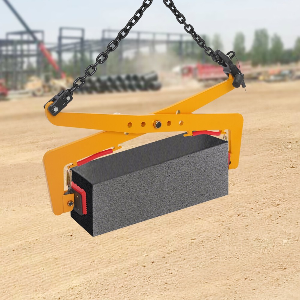 High-Strength Stone Lifting Clamp 500kg with Adjustable Width for Easy Use