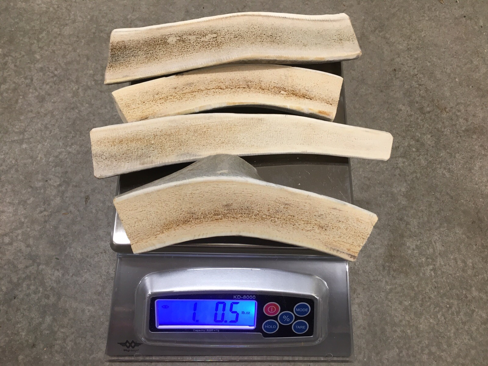 1 Pound Cheap Chews Split Elk & Deer Antler Dog Chew Mix-M/L/XL SALE Bulk Large