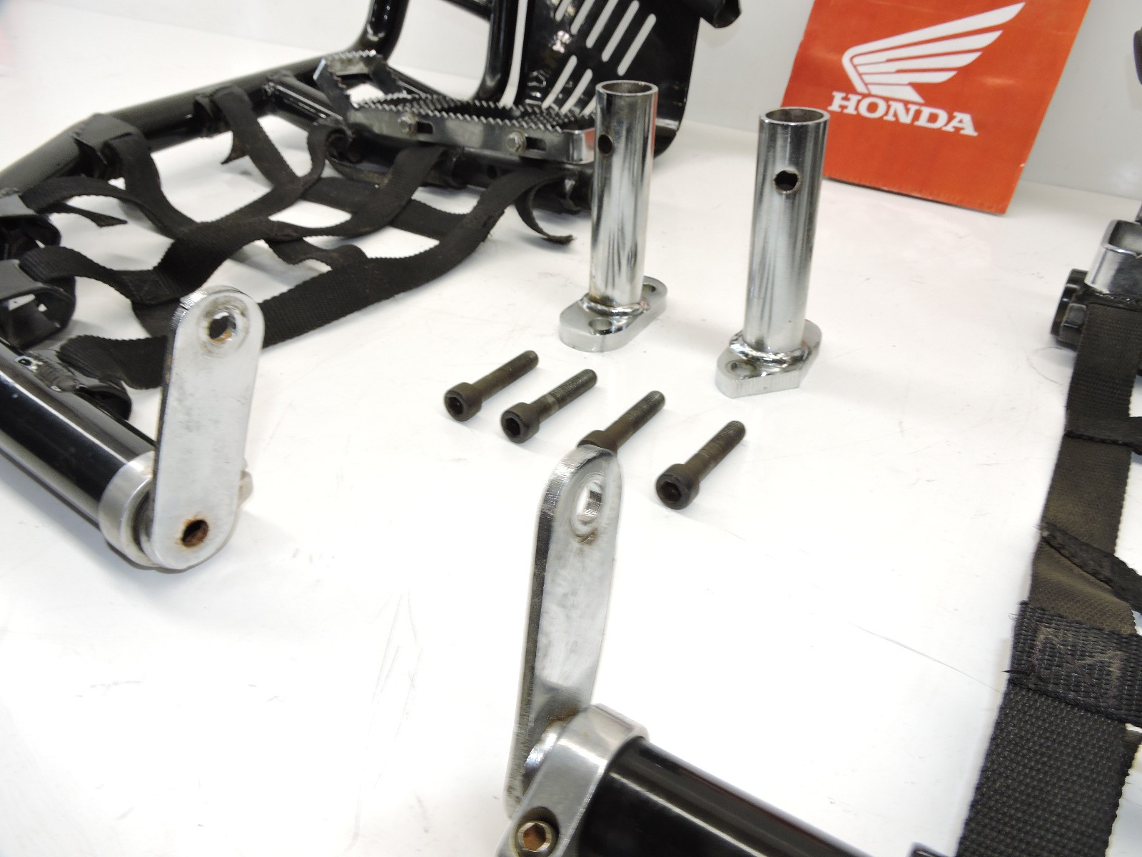 🔥 06+ TRX450R TRX 450R 450ER Propeg Pro Peg Nerf Bars Nerfbars & Heelcups 🔥