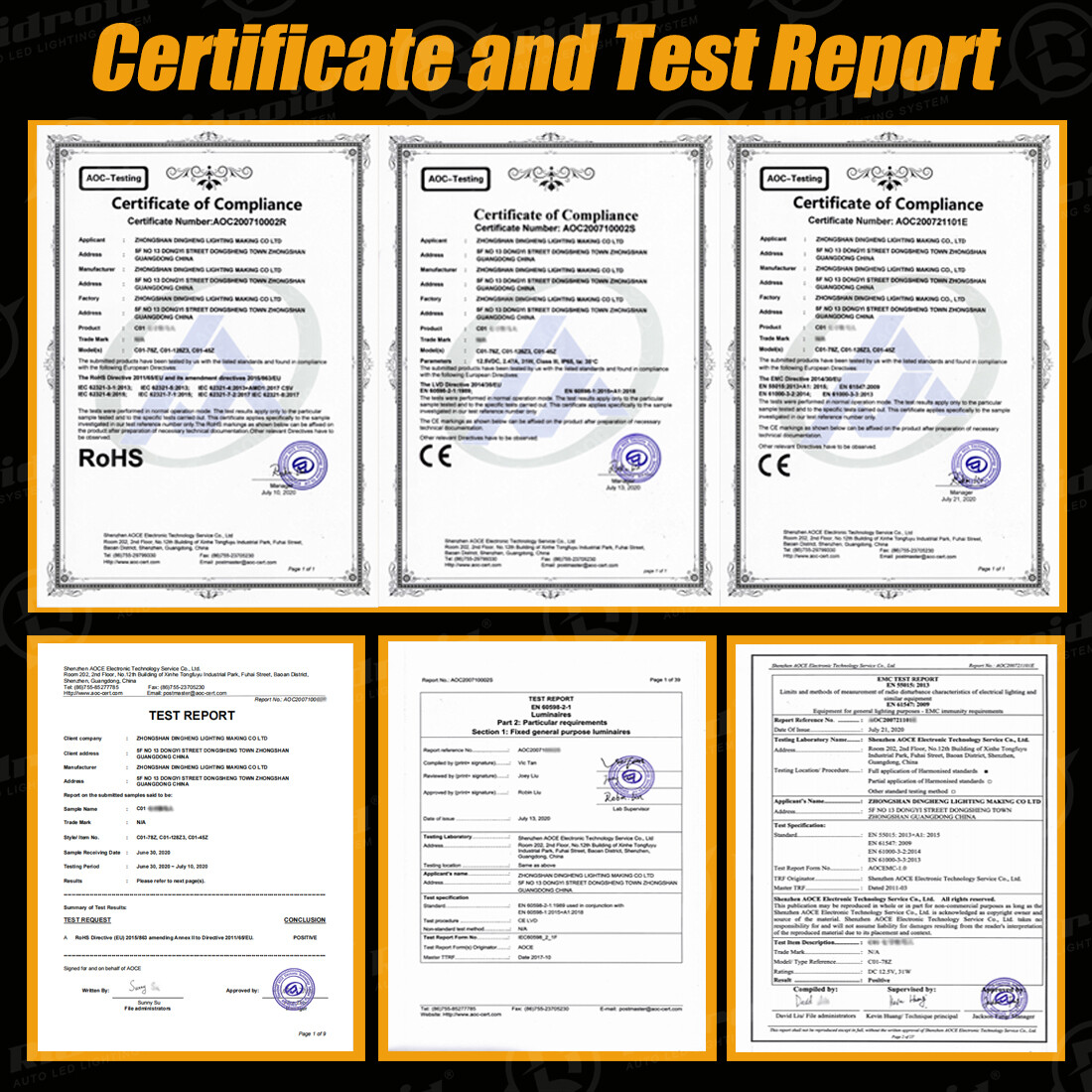 7" inch Led Headlight + 4.5" Fog Light For Yamaha V-Star XVS 650 950 1100 1300