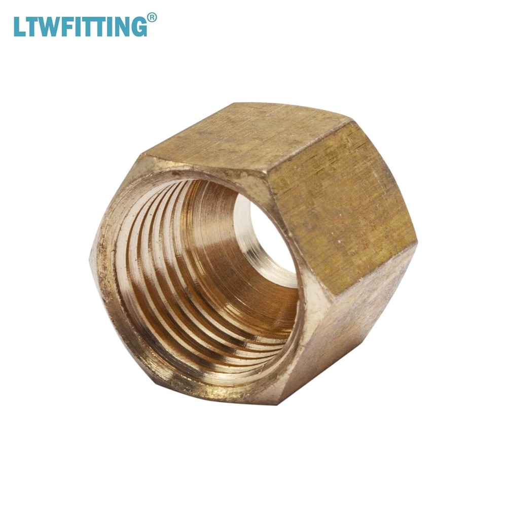 Versatile Brass Compression Insert Kit - 125-Piece Sleeve Ferrule Nut Pack