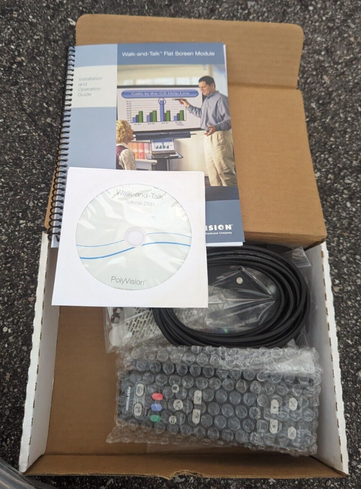 Polyvision FSM Walk & Talk Flat Screen LCD Touchscreen