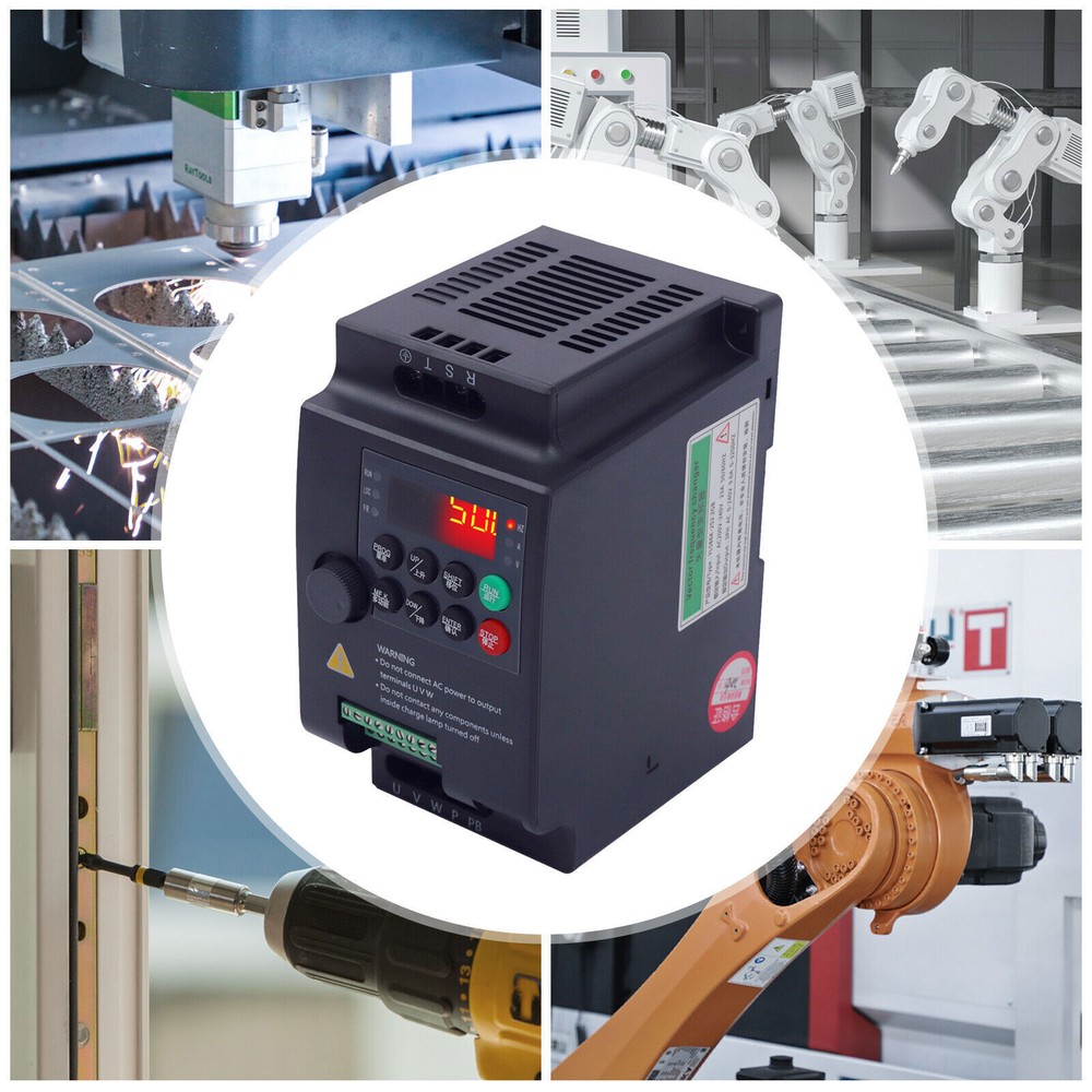 3hp 2.2kw Vfd Variable Frequency Drive Inverter Converter Motor 3 Phase Output