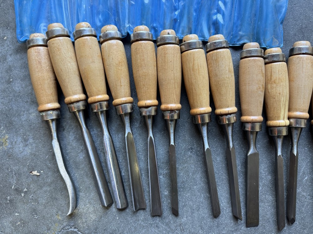 Central Forge Wood Carving Chisel Set 12 Pc