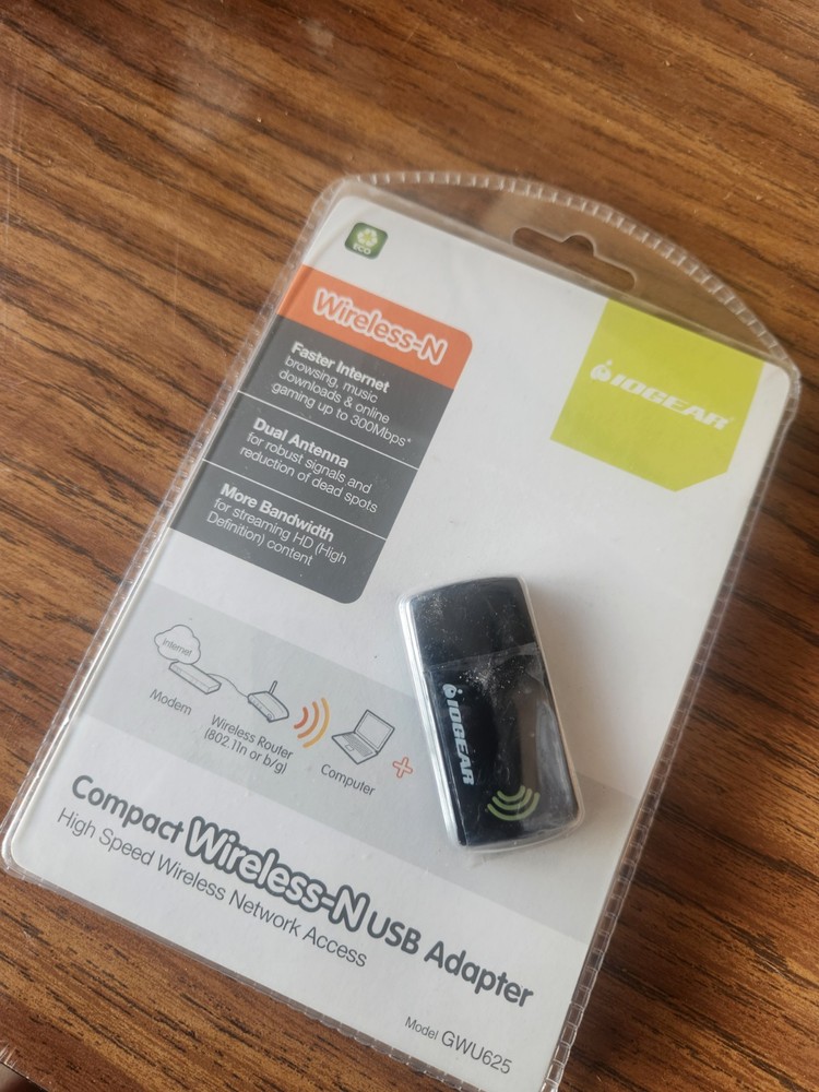 Iogear Compact Wireless-N USB Adapter