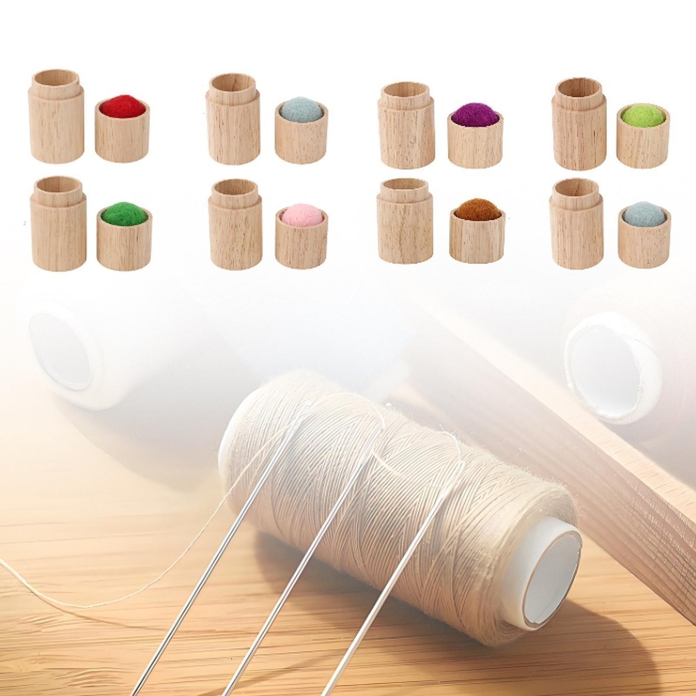 Sewing Needlework Pin Cushion Needle Storage Case Multifunctional Portable