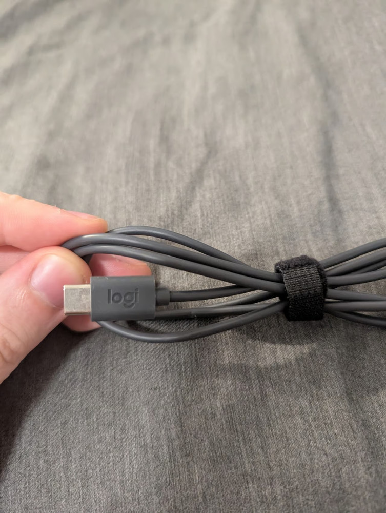 Logitech Brio 4k Windows hello webcam with cable (used with care)