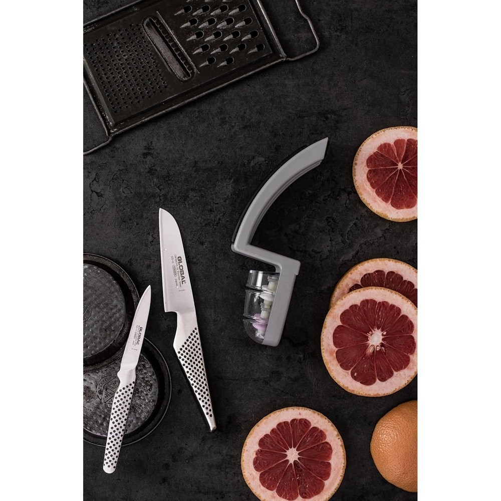 NEW Global MinoSharp Ceramic Water Sharpener Two Wheel