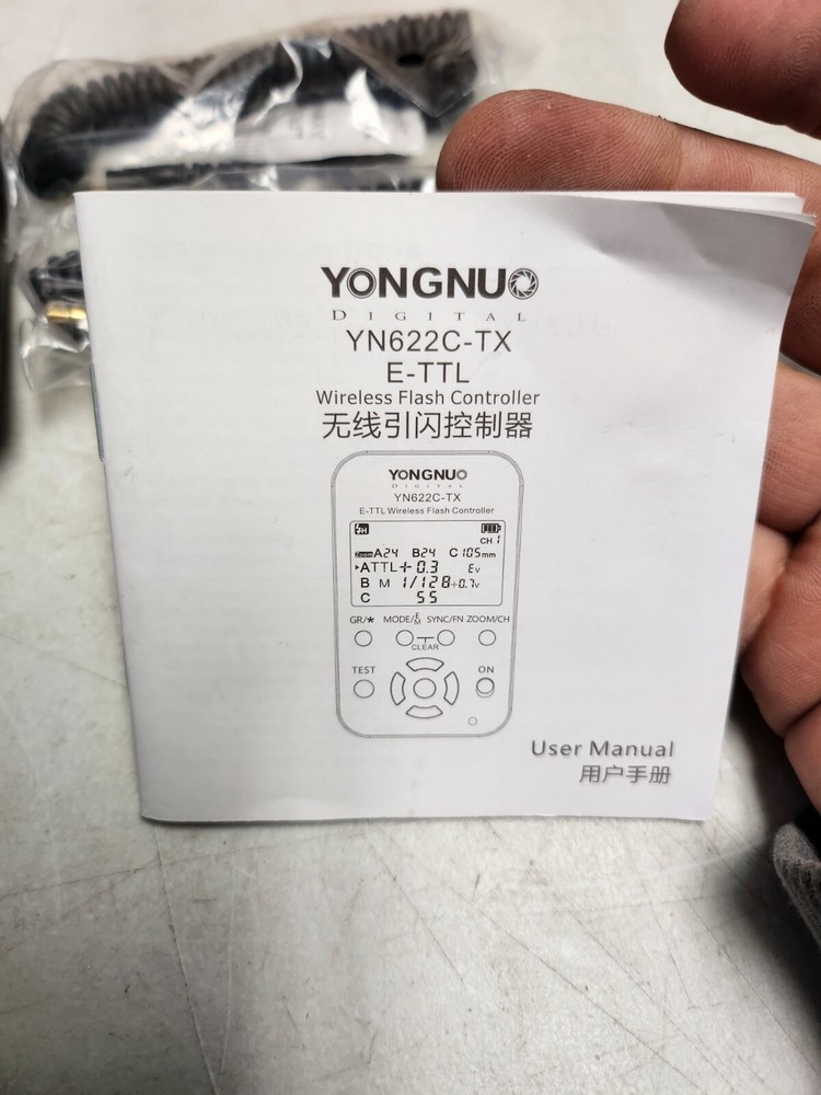 YONGNUO YN622C- TX E-TTL Wireless Flash Controller For Canon