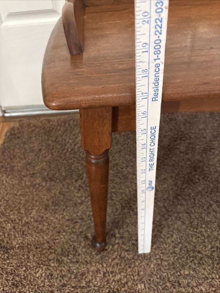 VTG-solid is Maple Coffee Table-MCM-heavy