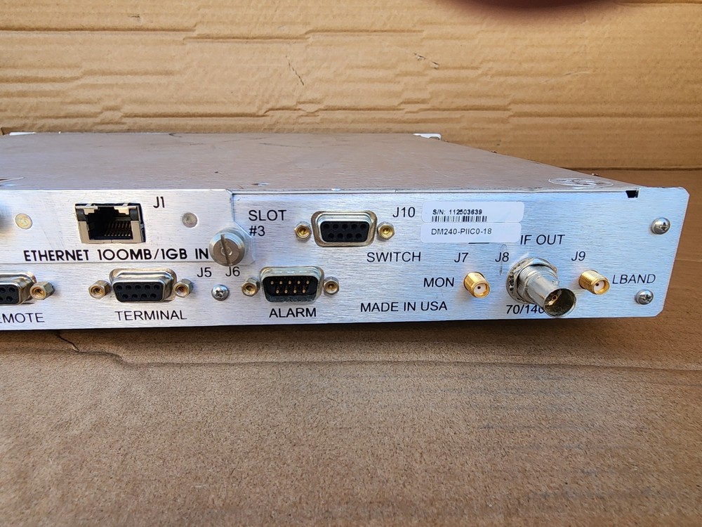 Radyne ComStream DM240 AMC Digital Modular