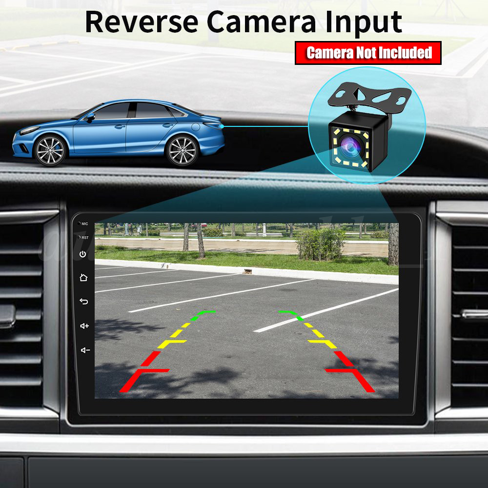 Android 16 Carplay GPS Navi WiFi 10.1" Double 2Din Touch Screen Car Stereo Radio