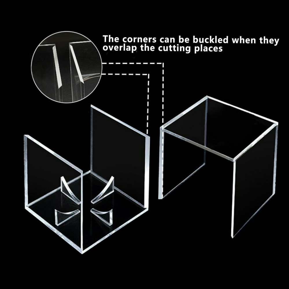 Acrylic Baseball Case for Display, UV Protected Baseball Display Cube, Autograph