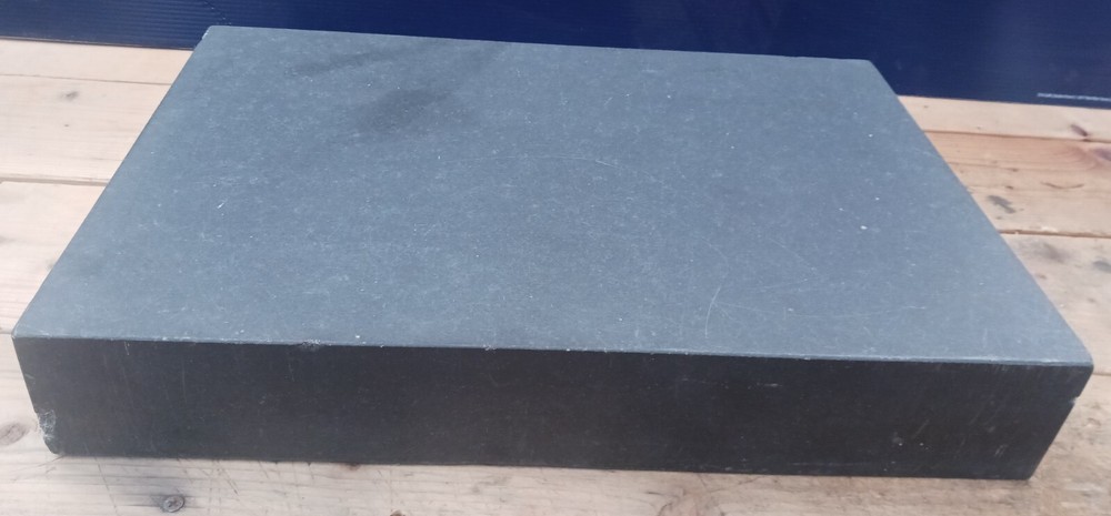 Solid Black Granite Surface Plate 18x12 3" Thick Flat Reference Plane Precision