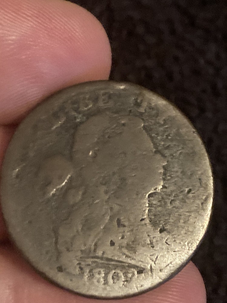 1802 draped bust large cent