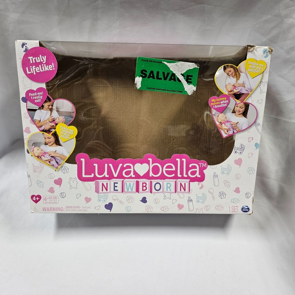 LUVABELLA NEWBORN DOLL spinmaster Replacement Box only