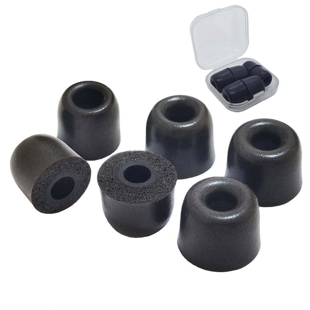 Luckvan Memory Foam Tips Replacement Earbuds Tips Isolation Noise Replacement...