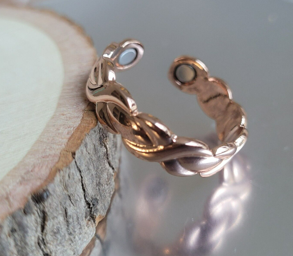 Pure Copper Magnetic Ring - Arthritis Adjustable Ring Eyes