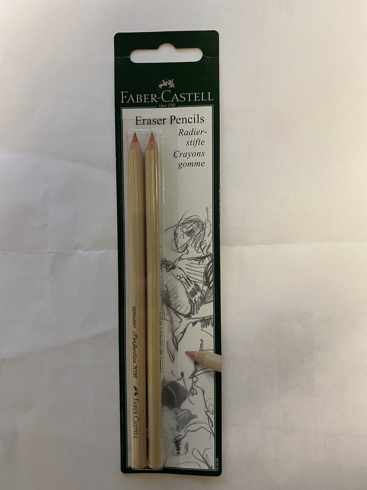 Faber-castell Eraser Pencil 2 Pack