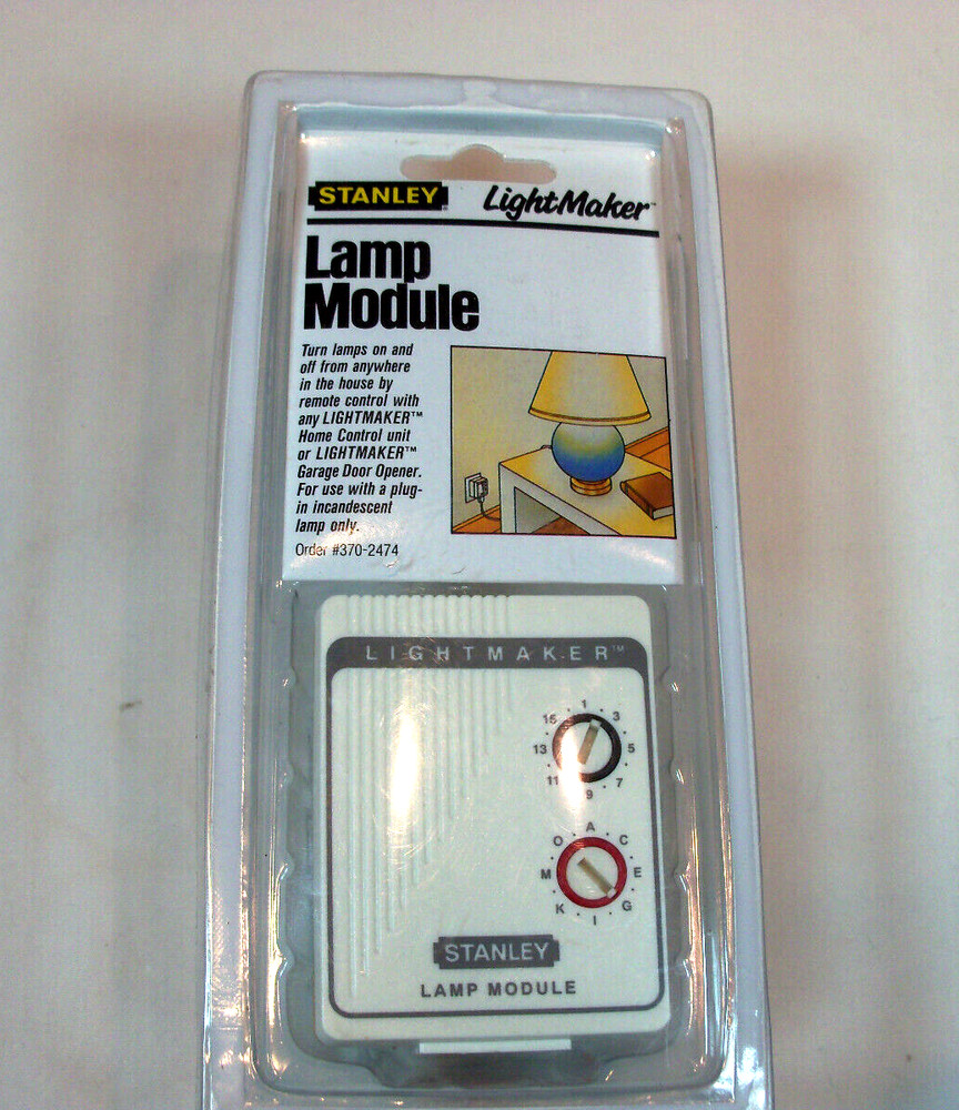 NOS Stanley LightMaker Indoor Lamp Module Model 370-2474
