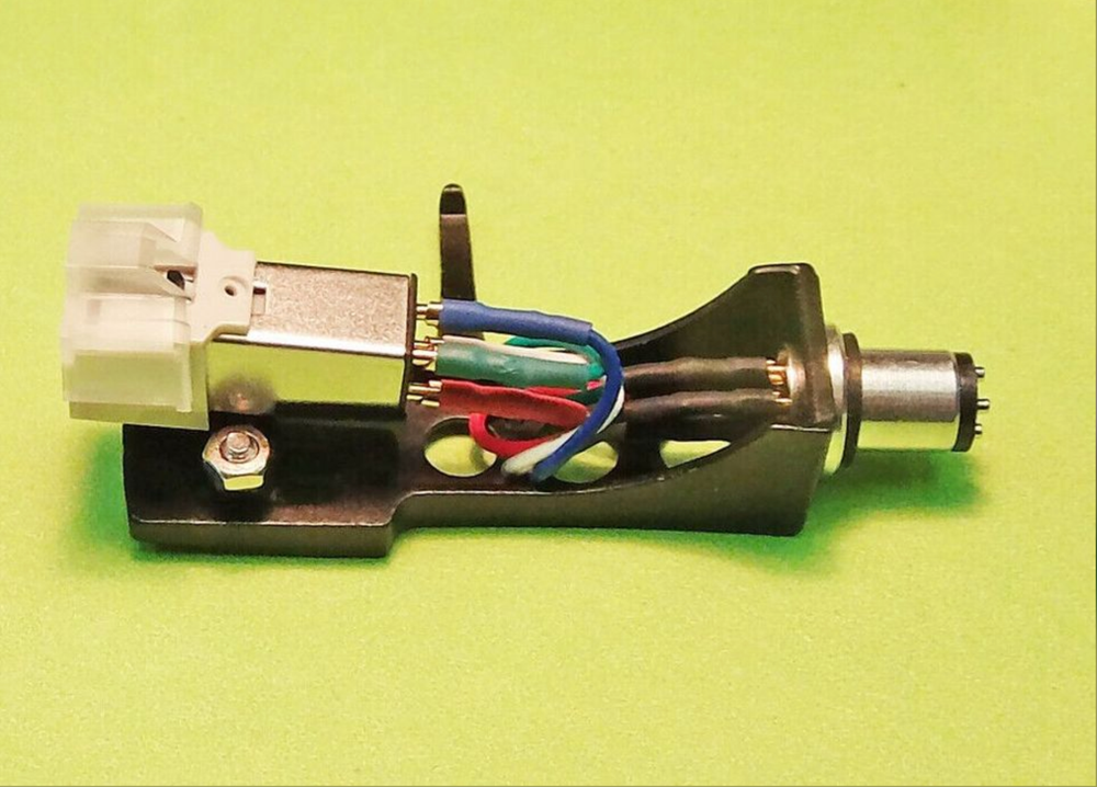 NEW! Original Audio Technica AT91 Cartridge+Needle+ Black Headshell