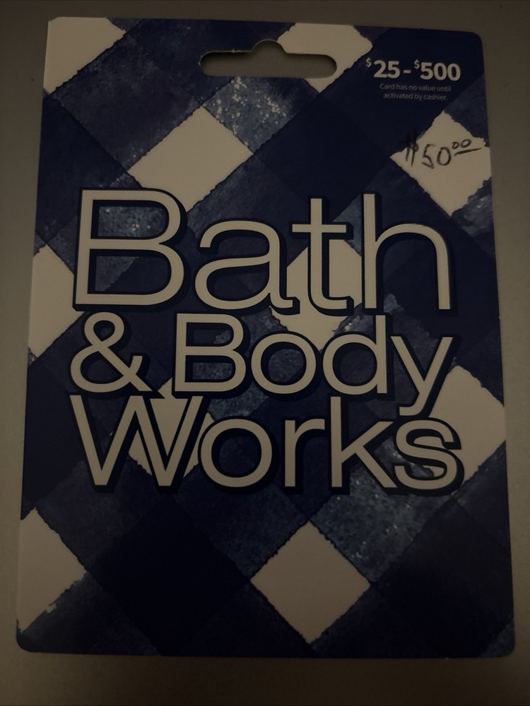 Bath & Body Works $50 Gift Card
