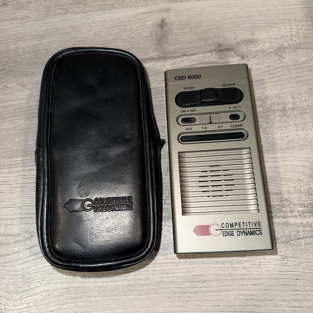 Competitive Edge Dynamics CED 6000 Shot Timer With Case