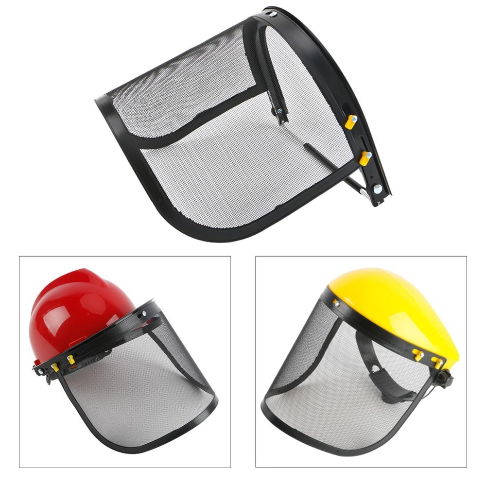 Weed Whacking Face Shield Effective Breathable Sturdy Chainsaw Protection for