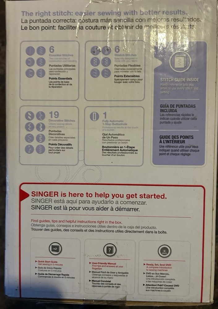 New Singer Simple Sewing Machine 3232
