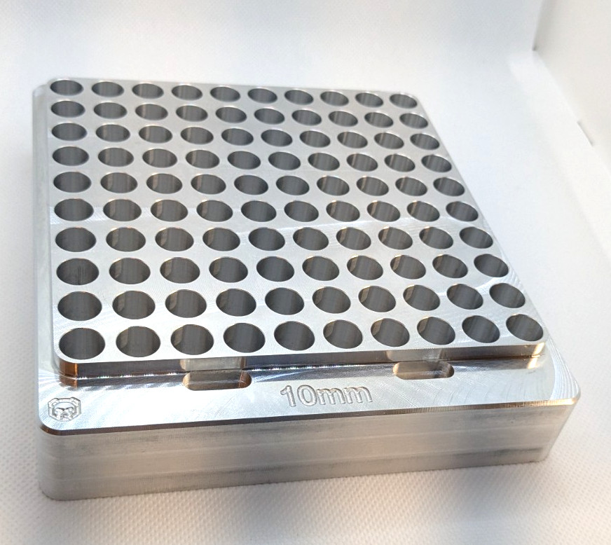 Bear Metal Design 100 Round 10mm S&W RELOADING Case Gauge FREE SHIPPING