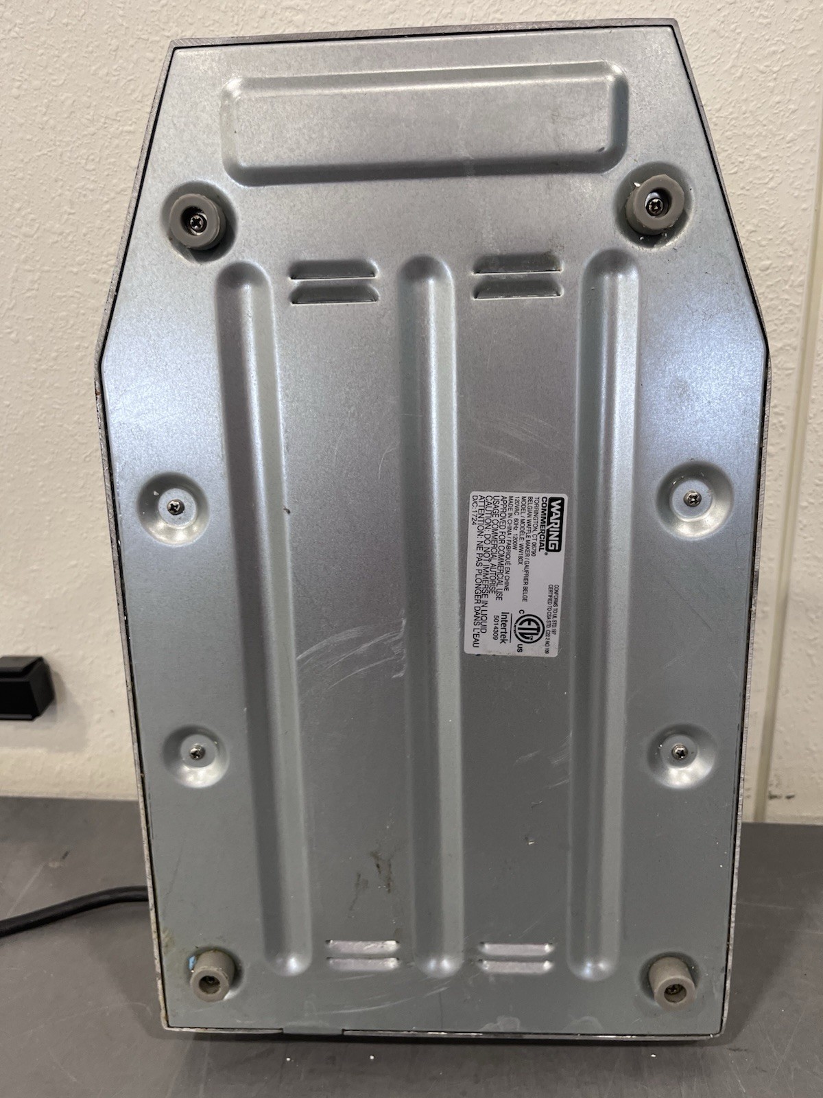 WARING COMMERCIAL BELGIAN WAFFLE MAKER WW180X *READ