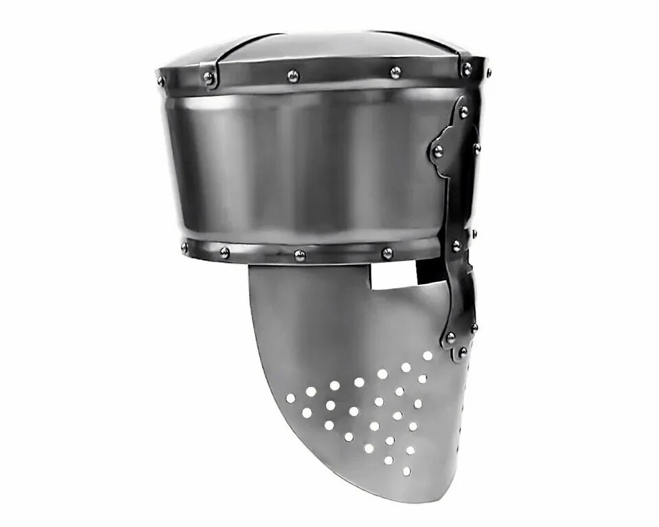 Medieval Armour Crusader Helmet Templar Knight Helmet