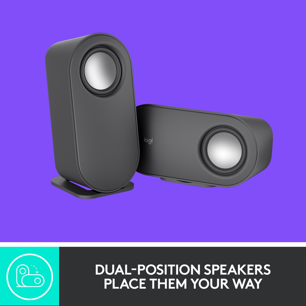 Logitech - Z407 2.1 Bluetooth Computer Speaker System with Wireless Control (...