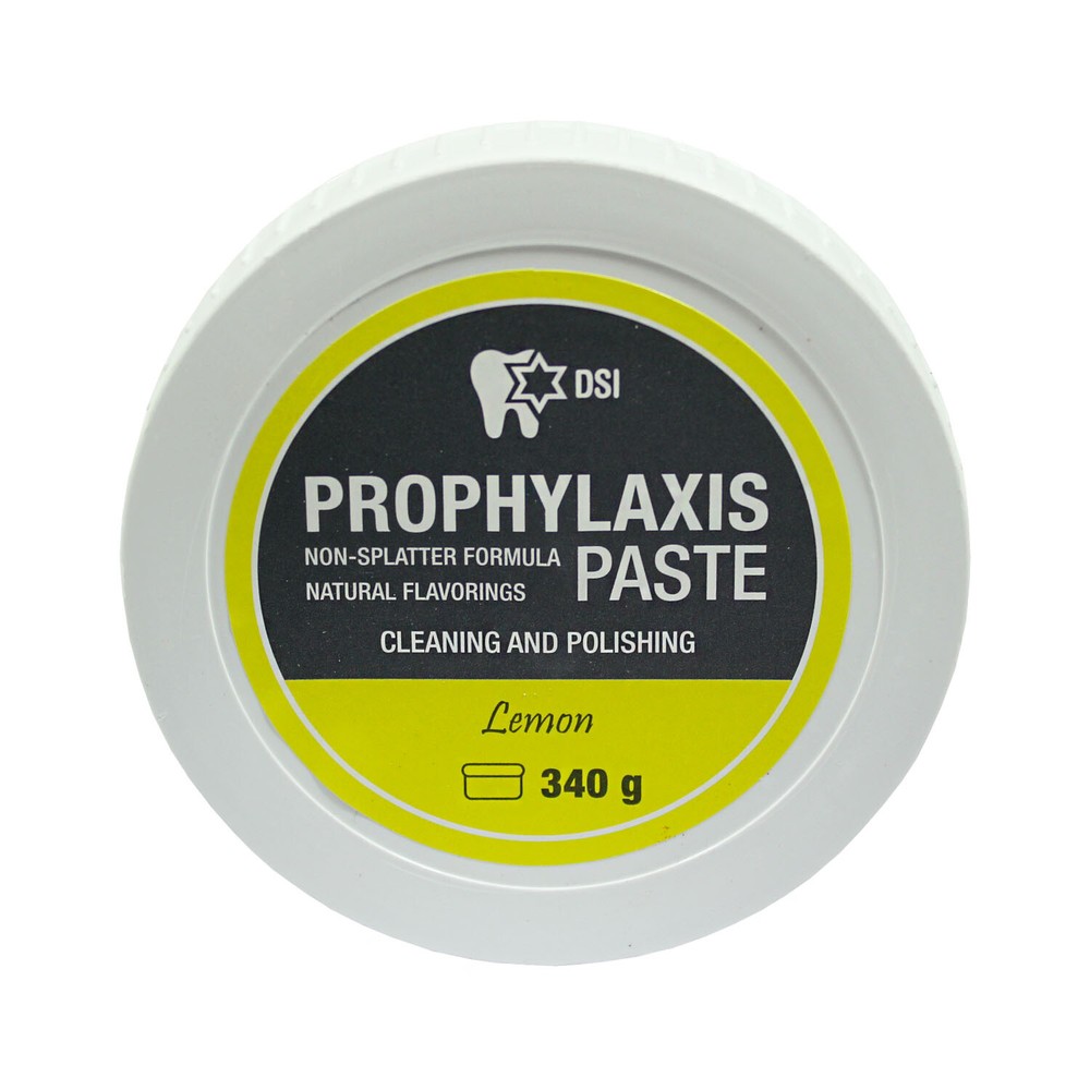 DSI Dental Prophy Paste Prophylaxis Teeth Polish Stain Remove Non Splatter 340g