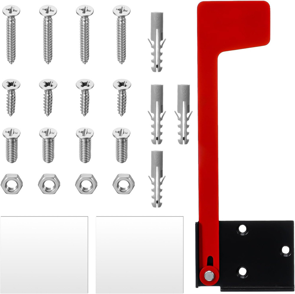 Flag for Mailbox,Red Mailbox Flag Replacement Kit Stainless Steel Mail Box Flags