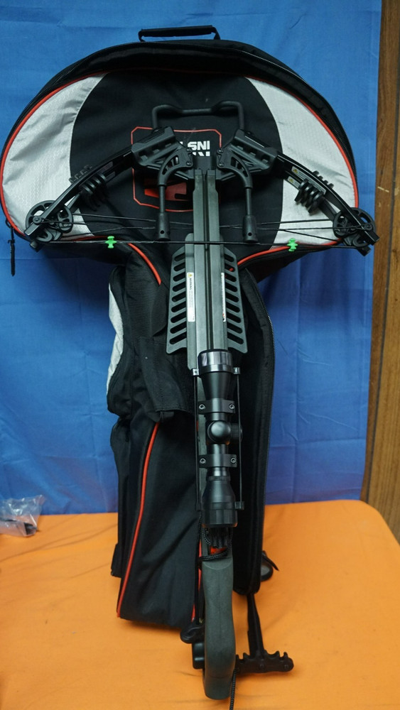 Killer Instinct Lethal 405 Scope Crossbow 210 DW 34-1/2" W/Soft Case