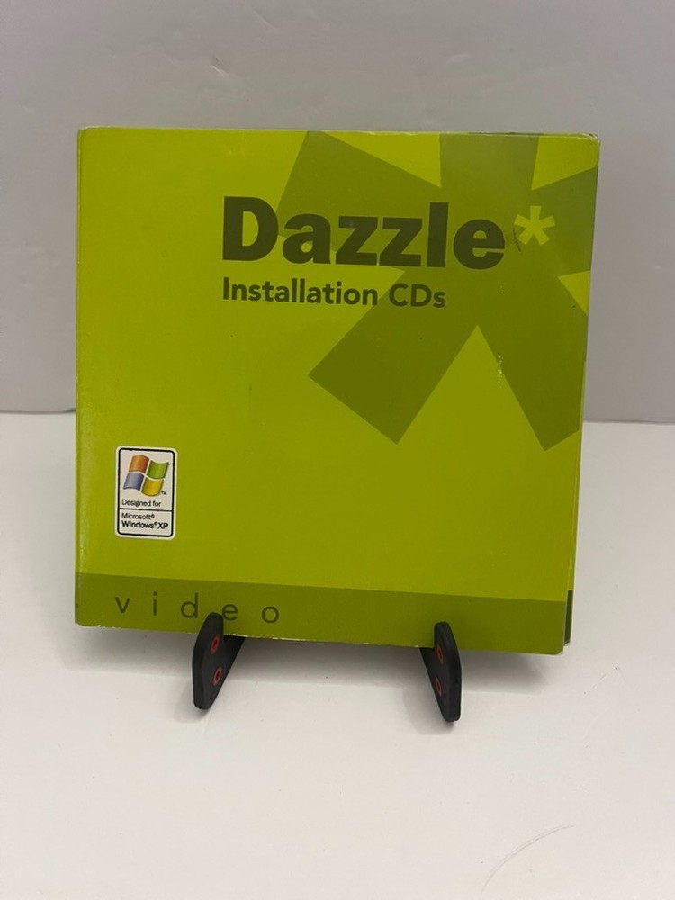 Dazzle Installation CD Disk PC Software for Windows OS