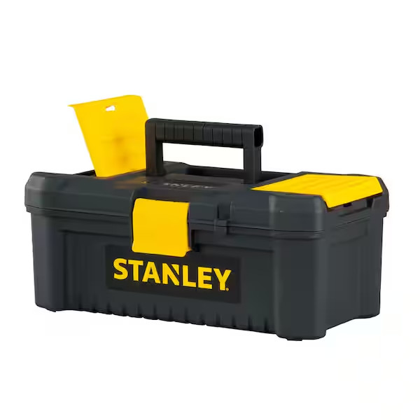 Tool Box 12-1/2 In. Lid Organizer Portable Storage Container Tray Plastic Small