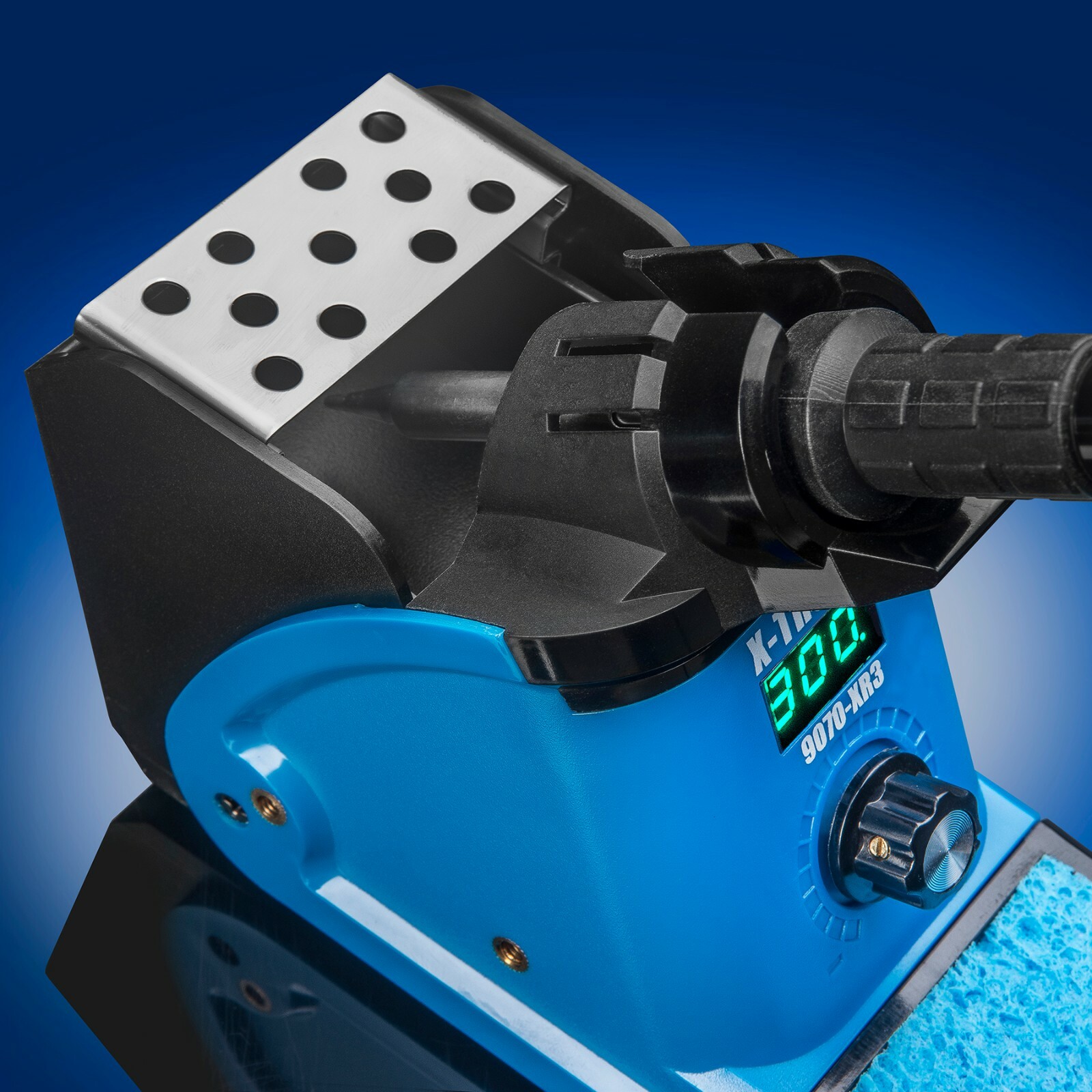 X-Tronic 9070-XR3 Heavy Duty 90 Watt Soldering Iron Station Kit with Accessories